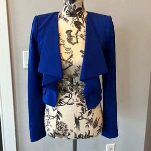 BCBG MazAzria royal blue blazer size XS